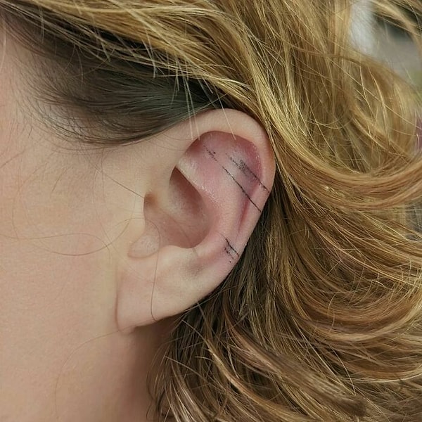 41. А вот так выглядит стершаяся тату