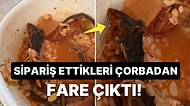 Akıllara Durgunluk Veren Olay: Sipariş Ettikleri Çorbanın İçinden Fare Çıktı!