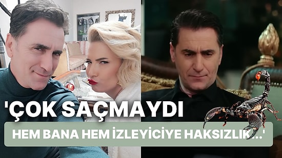 Bekir Aksoy, Yasak Elma'da Canlandırdığı Engin Karakterinin Ölümüne Sebep Olan Akrep Sokma Sahnesini Tiye Aldı