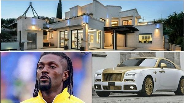 Adebayor, başarılı ve kazandığı paranın hakkını veren bir isim! Adebayor'un Gana'daki evi ve otomobil koleksiyonu göz dolduruyor.