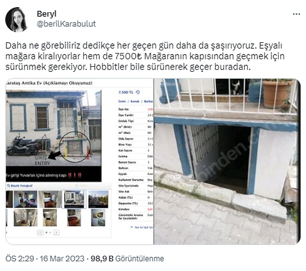 Kiralarda sınır tanımayarak öderken arşa çıkan, eve girerken yerin dibine kadar inilen bir dönemdeyiz.