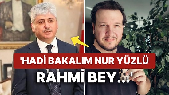 Şahan Gökbakar, Milletvekili Olmak İçin Hatay Valiliğinden İstifa Eden Rahmi Doğan'ı Fena Tiye Aldı!