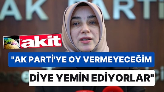 Akit Yazarı Zekeriya Say'dan AK Parti Yönetimine 'Özlem Zengin' Mesajı