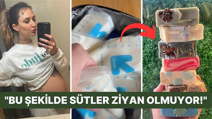 Tüm Cilt Sorunlarına İyi Geldiğini Söyleyerek Anne Sütünden Sabun Üreten Kadının İlginç Açıklamaları