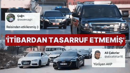 AK Partili Aday Adayının 'Mütevazi' Konvoyu Gündemde: 'İtibardan Tasarruf Etmemiş'