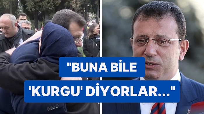 Ekrem İmamoğlu'nun Şehit Annesi ile Konuşmasına Gelen Tepkilere Torun Yanıt Verdi: "Siyasetiniz Batsın!"