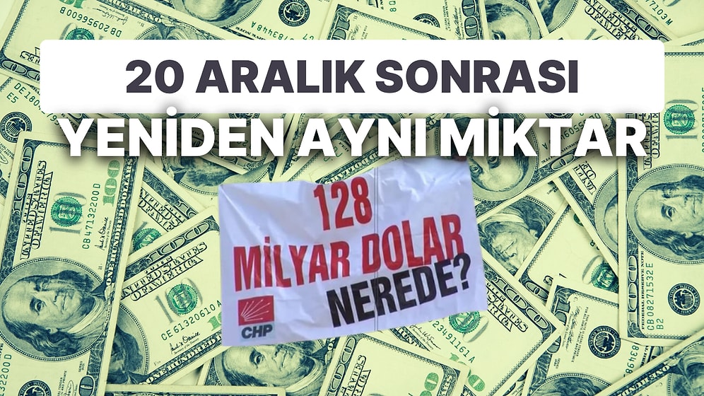 İkinci "128 Milyar Dolar Nerede?" Sorusu! 20 Aralık Sonrası TCMB Rezervlerinden Satış Hesaplandı