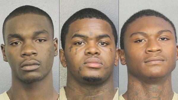 2018'de işlenen cinayetin şüphelileri arasında Trayvon Newsome, Dedrick Williams ve Michael Boatwright var.