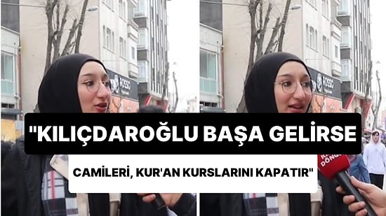 'CHP Müslümanlığı Savunmuyor, Kılıçdaroğlu Başa Gelirse Camileri Kapatır' Diyen Genç Tepki Çekti