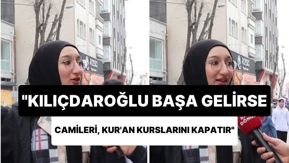'CHP Müslümanlığı Savunmuyor, Kılıçdaroğlu Başa Gelirse Camileri Kapatır' Diyen Genç Tepki Çekti
