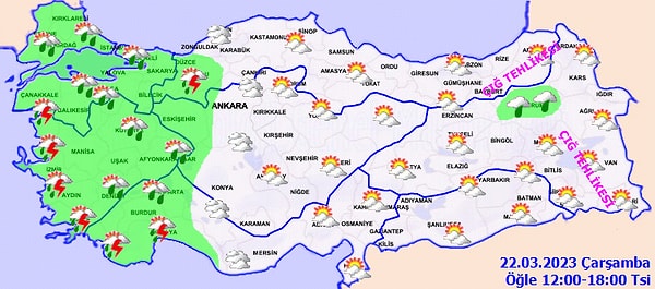 Doğu Anadolu'da Çığ Riski!