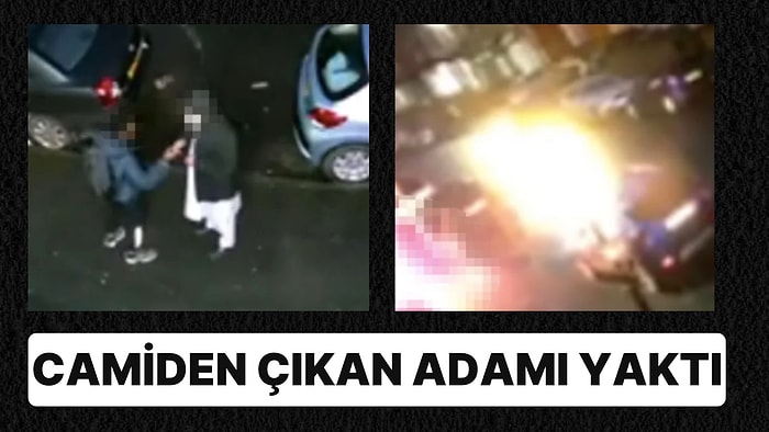 Camiden Dönen 82 Yaşındaki Adamı Ateşe Verdi