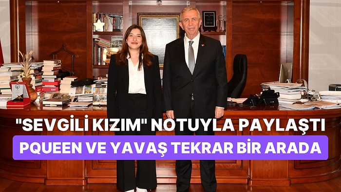 Mansur Yavaş Makamında Ünlü Yayıncı Pqueen'i Ağırladı: "Güzel Projelerde Buluşacağız"