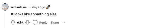 "Это напоминает что-то другое."