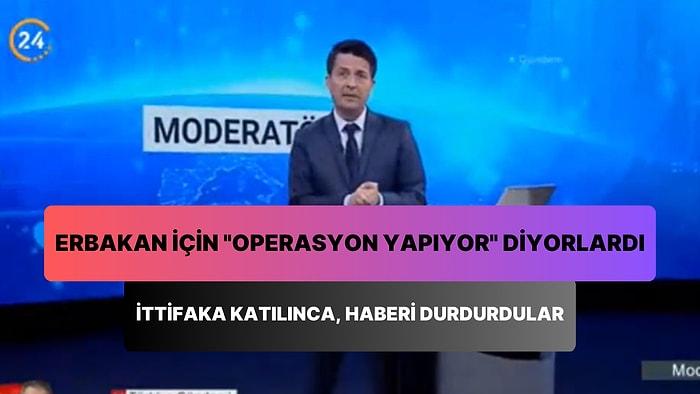 Fatih Erbakan, Cumhur İttifakı'na Katılınca 'Organize Diploma Operasyonu' Haberini Yarıda Kestiler