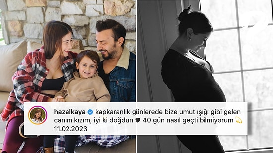 Hazal Kaya ve Ali Atay Çiftinin Bebekleri ile Paylaştığı Dört Kişilik Yeni Aile Pozu İçimizi Isıttı!