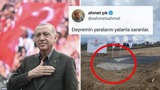 Cumhurbaşkanı Erdoğan'ın Katıldığı Temel Atma Töreninin Ardından Hatay'daki 'Betonun' Son Hali Gündemde!