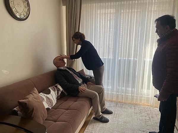 Evinin önünde saldırıya uğran İlahiyatçı yazar Cemil Kılıç'a ilk müdahaleyi CHP İstanbul İl Başkanı Canan Kaftancıoğlu yaptı. CHP lideri Kemal Kılıçdaroğlu da telefonla aradı.