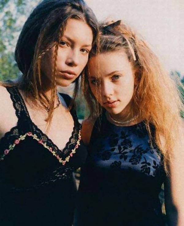 8. 16 yaşındaki Jessica Biel ve 14 yaşındaki Scarlett Johansson: