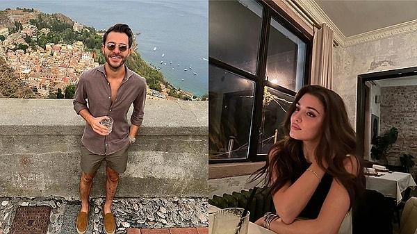 1. Hande Erçel ve Hakan Sabancı çifti Boğaz'da balık tutmaya çıktıları anları sosyal medya hesabından paylaştı!