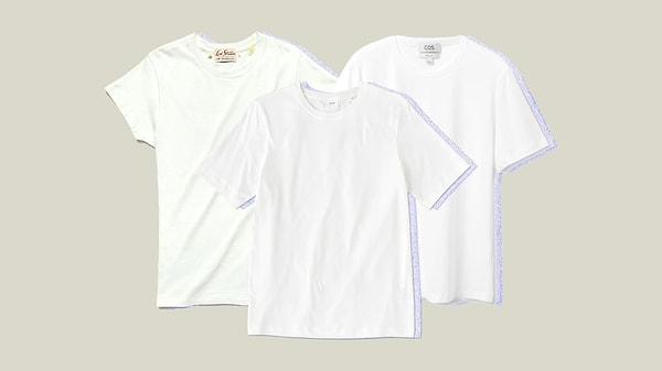 8. Beyaz tişörtlerin modası hiç geçmiyor. Her sene moda olan beyaz tişörtler bu yazın spor modasının da en sevilen parçalarından olacak.