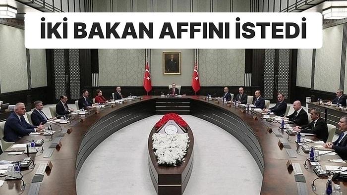 AK Parti Kulisi: Affını İsteyen 2 Bakan Kim?