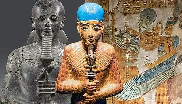 8. Eski Mısır'da takma sakallar, özellikle yönetici olan seçkinler arasında popüler bir aksesuardı. Firavunlar ve diğer yüksek rütbeli yetkililer, güçlerini ve tanrılarla olan bağlantılarını göstermek için sık sık bu sakalları takarlardı.
