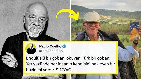 Kitabını Okuyan Türk Çobanın Fotoğrafını Paylaşan Paulo Coelho'nun Tatlı Mesajı İçimizi Isıttı!