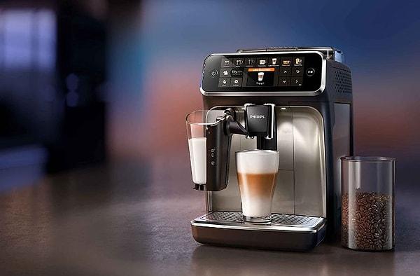 2. Tam otomatik bir espresso makinesine kim hayır diyebilir ki?