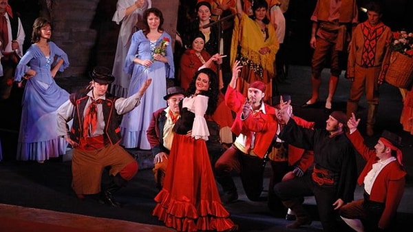 3. В какой опере главной героиней является цыганка?