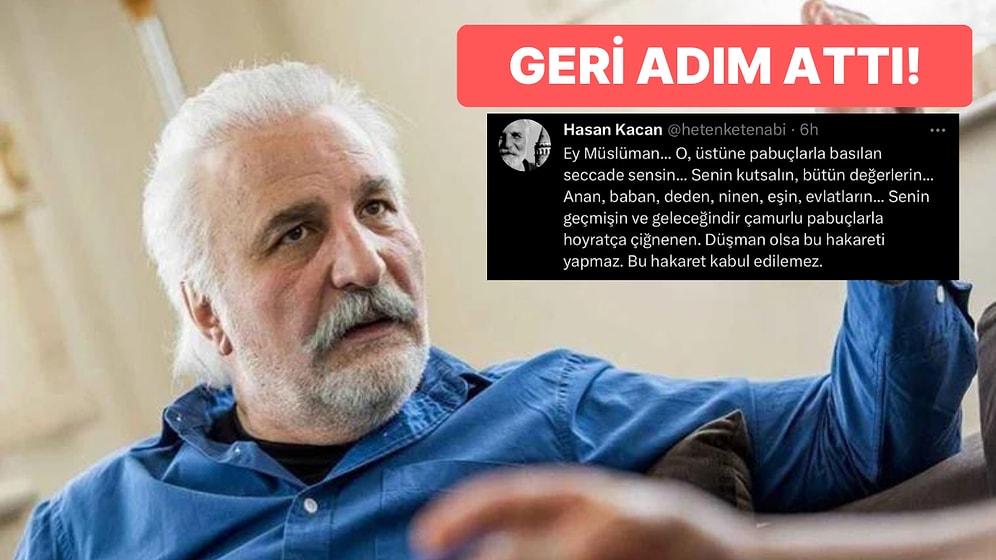 Kılıçdaroğlu'nu Eleştirmek İçin Sosyal Medyaya Dönen Hasan Kaçan'dan Tepkilerin Ardından Geri Adım Attı!