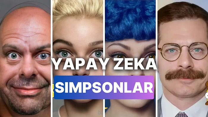 Geleceği Gören Dizi Simpsonlar Yapay Zeka Sayesinde Gerçek İnsanlara Dönüştü!