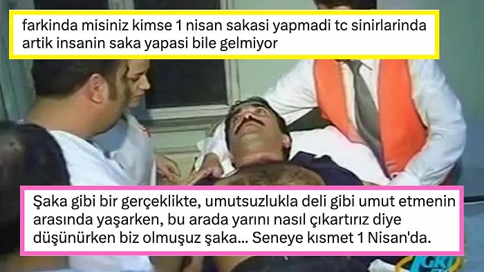 Gündemin Yoğunluğu Sebebiyle 1 Nisan'da Kimsenin Kimseye Şaka Yapmaya Halinin Kalmaması Gündem Oldu!