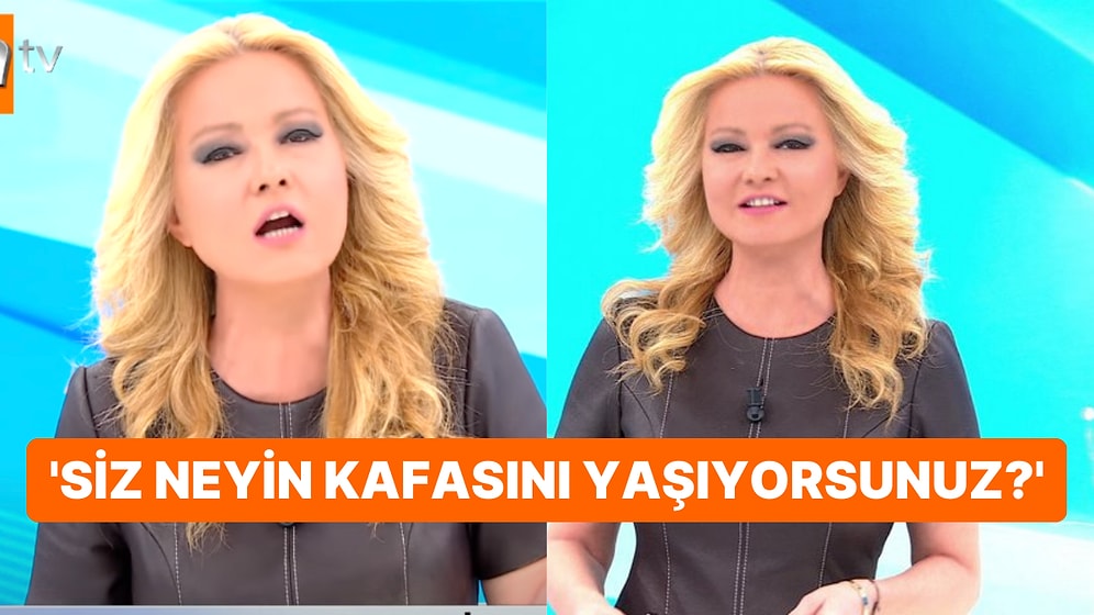 Müge Anlı'dan '10 Gün Benimle 10 Gün Karısıyla' Diyen Kadına Canlı Yayında Tokat Gibi Yanıt!