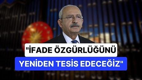 Kılıçdaroğlu: 'Cumhurbaşkanına Hakaret Suçunu Kaldıracağız'