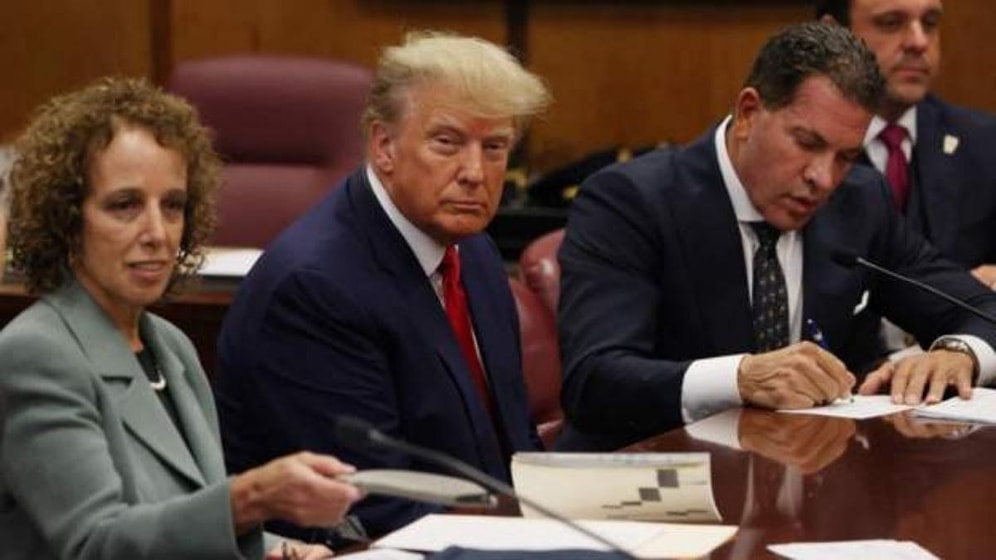 Donald Trump Hakim Karşısına Çıktı: "Suçsuzum"