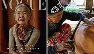 106-летняя мастер традиционных татуировок стала самой старой женщиной, появившейся на обложке Vogue