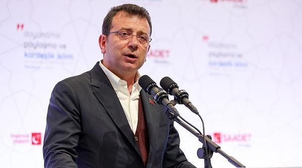 Ekrem İmamoğlu, üç buçuk yıldır İstanbul Büyükşehir Belediye Başkanlığı görevini sürdürüyor.