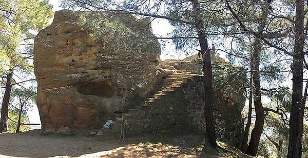 View of the Zeus Altar