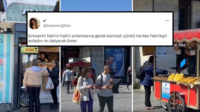 'Eskiden Herkes Utanırdı Sokakta Yemeye, Şimdi ise Meşale Gibi Taşıyorlar' Diyen Kullanıcıya Gelen Tepkiler