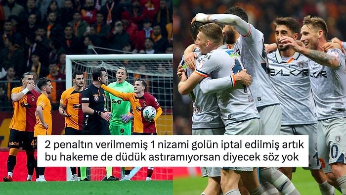 Galatasaray'ın Başakşehir'e Yenilerek Türkiye Kupası'na Veda Ettiği Maça Gelen Tepkiler