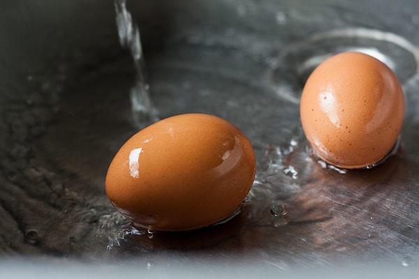 Dördüncü Hata: Yumurtaları yıkama