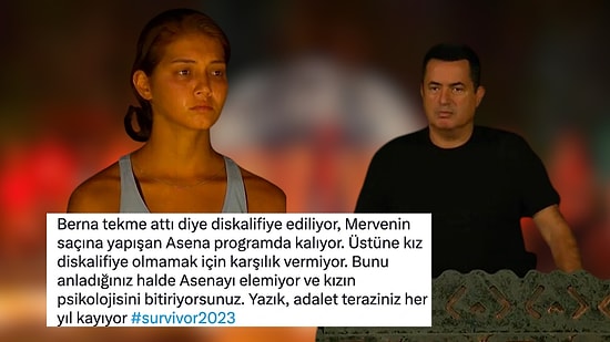 Survivor'da Acun Ilıcalı'nın Davranışları Yüzünden Merve'yi Diskalifiye Etmesine Tepkiler Gecikmedi