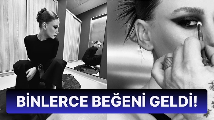 'İbrahim Selim ile Bu Gece'nin Konuğu Olan Güzel Oyuncu Serenay Sarıkaya O Pozları ile Ortalığı Yaktı Geçti!