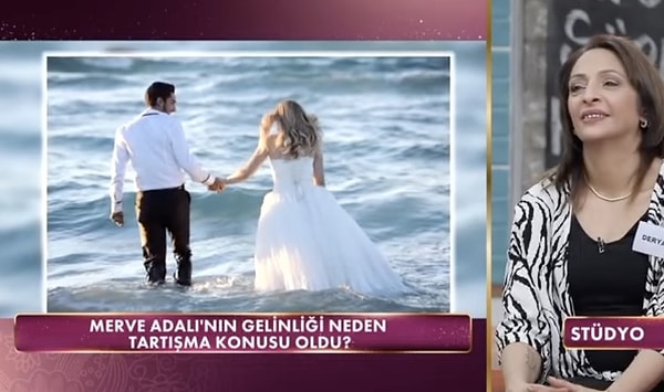 Merve Adalı'nın gelinliği hakkında söyledikleri dikkat çekti!