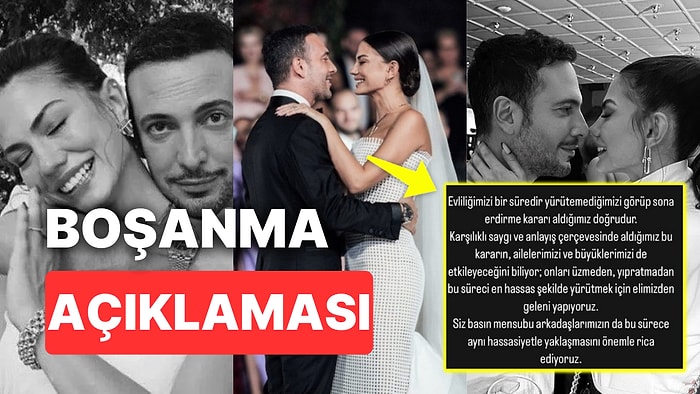 8 Aylık Evlilik Sona Erdi: Demet Özdemir ve Oğuzhan Koç'tan Uzun Süredir Beklenen Boşanma Açıklaması Geldi