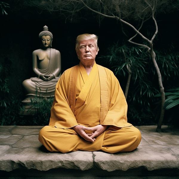 13. Buddha gelir Buddha geçer be Trump.🤠