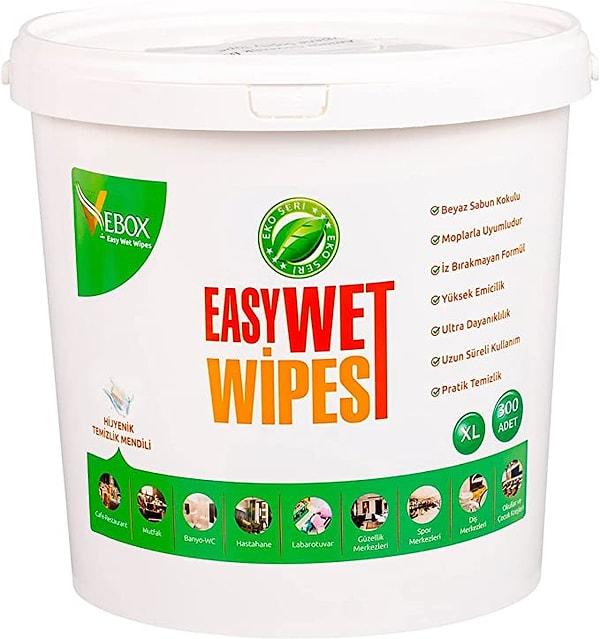 6. Vebox Easy Wet Wipes Kova Islak Mendil