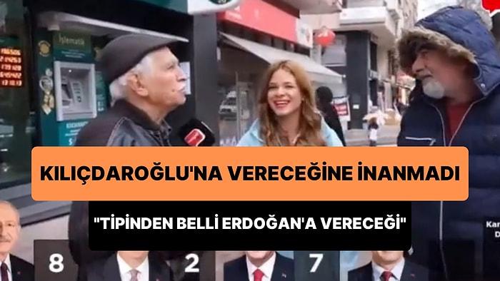 Yaşlı Adamın Kılıçdaroğlu'na Oy Vereceğine İnanmadı: 'Tipinden Belli Erdoğan'a Vereceği'