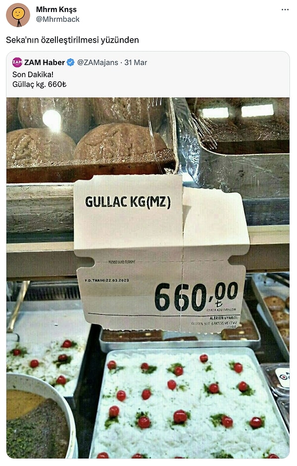 10. Buna seneye Ramazan'a kadar güleceğim...